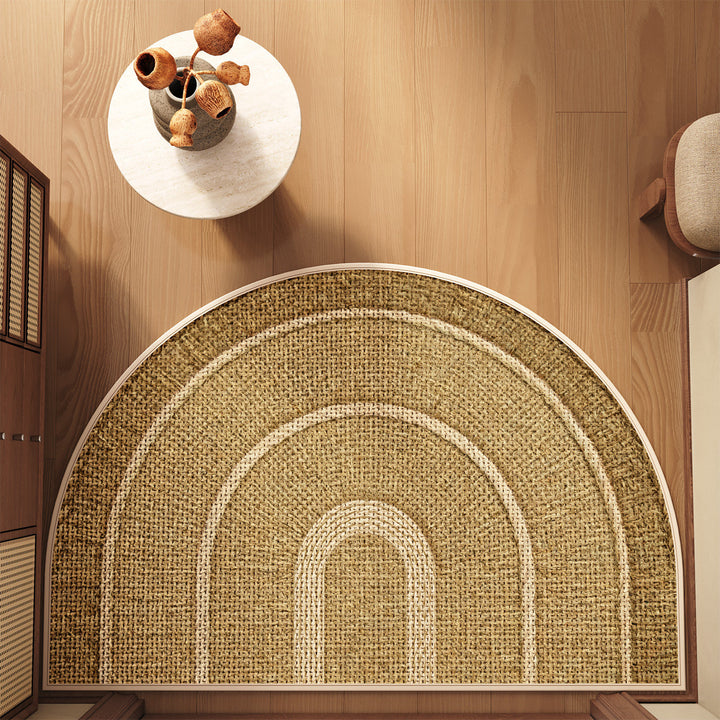 Natural Fiber Decorative Area Mat