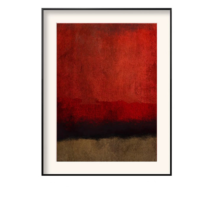 Modern Minimalist Framed Canvas Artwork