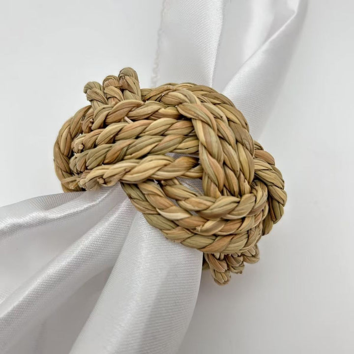 Handcrafted natural fiber storage basket Kalsten