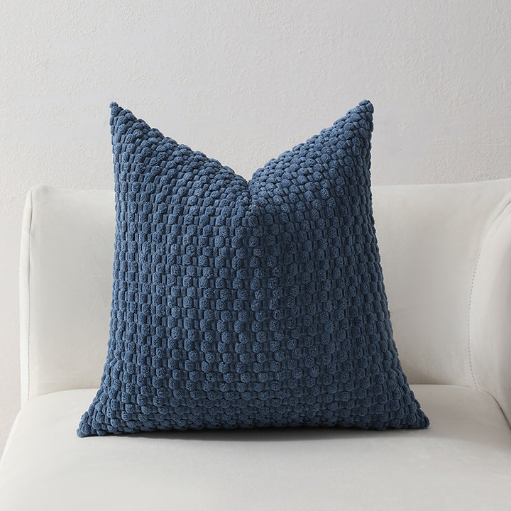 Textured Knit Decorative Pillow