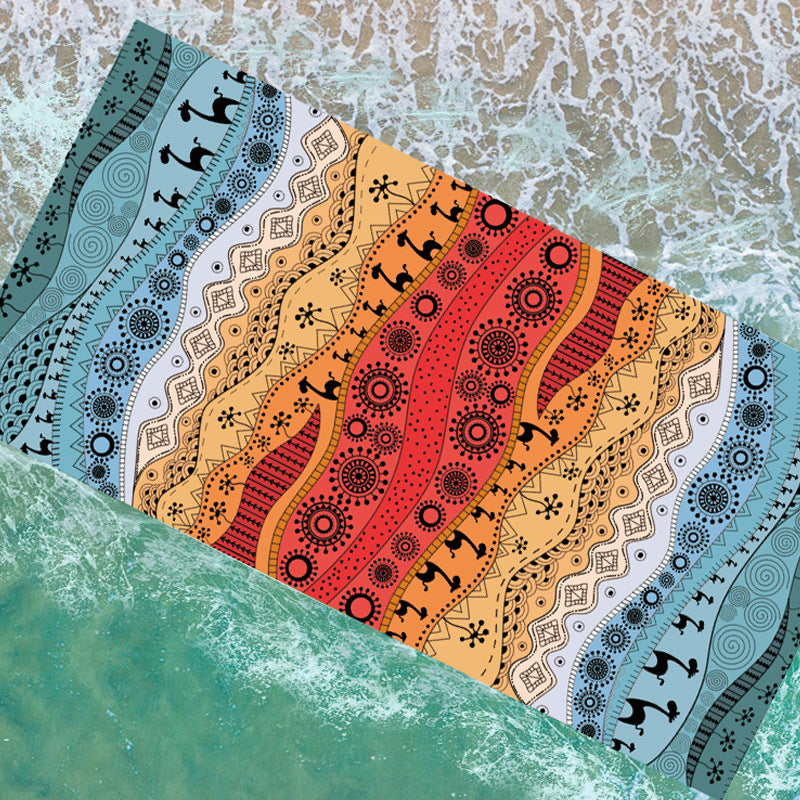 Beach towel with creative dollar design Kalsten