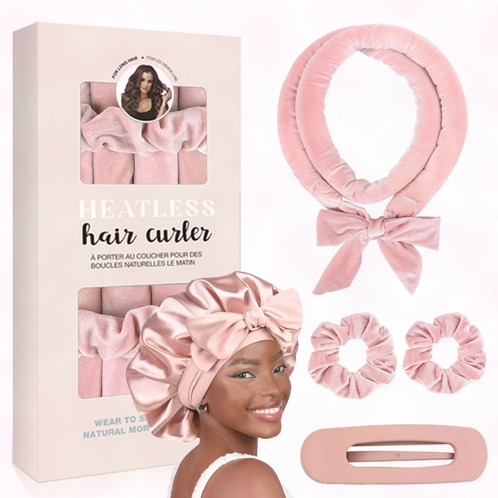 Heatless Hair Curling Set