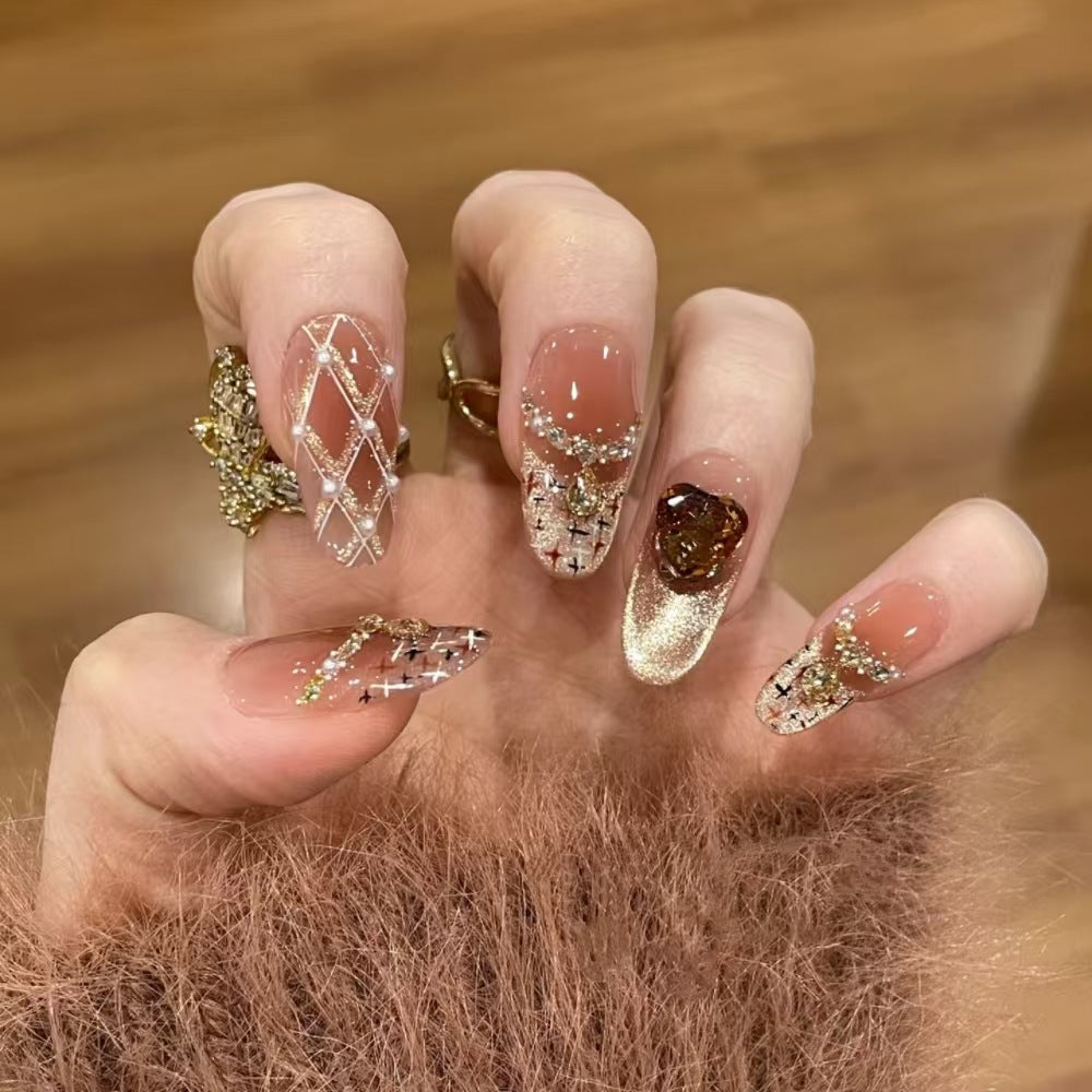 Artistic Elegance Press-On Nail Set Kalsten