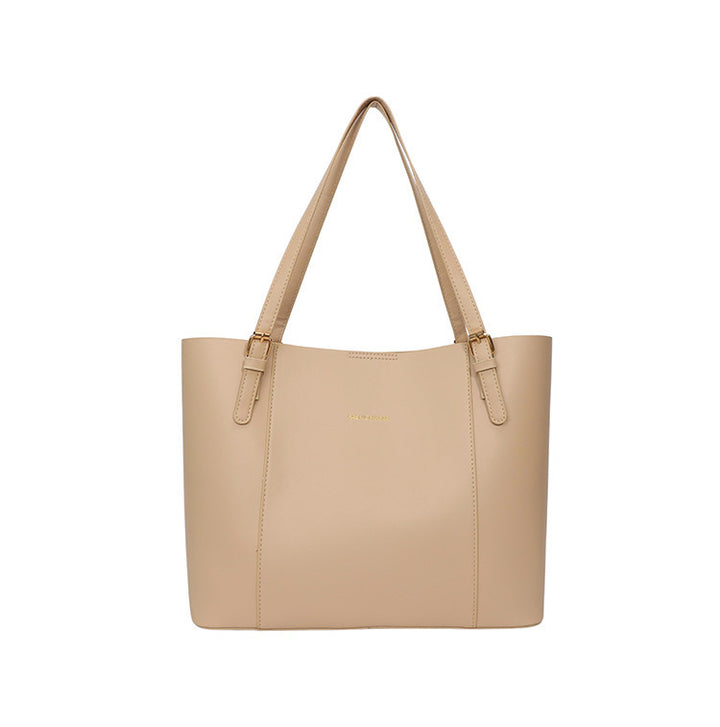 Sleek Minimalist Leather Tote Bag Kalsten