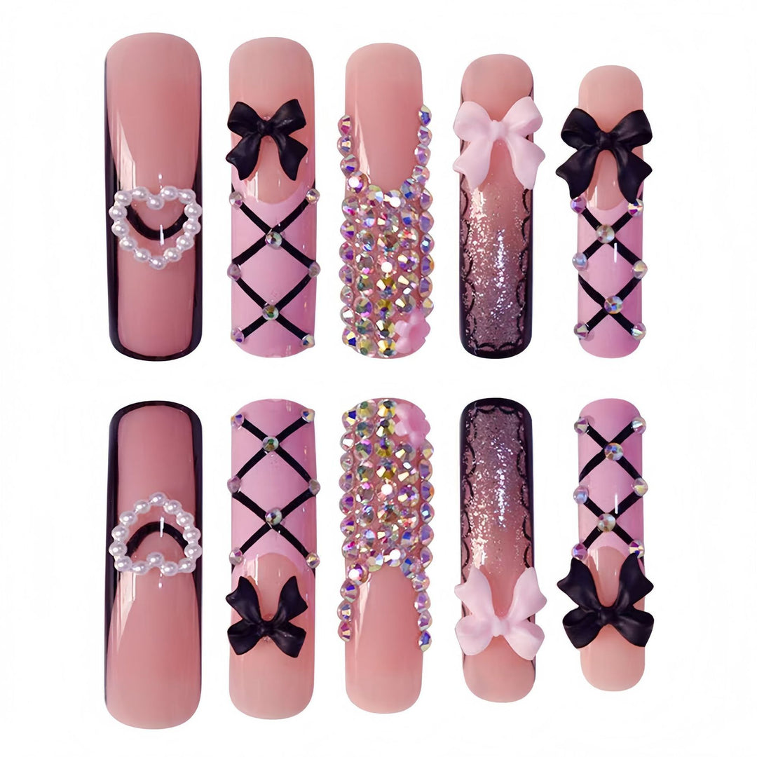 Glamorous Statement Nail Art Extensions Kalsten