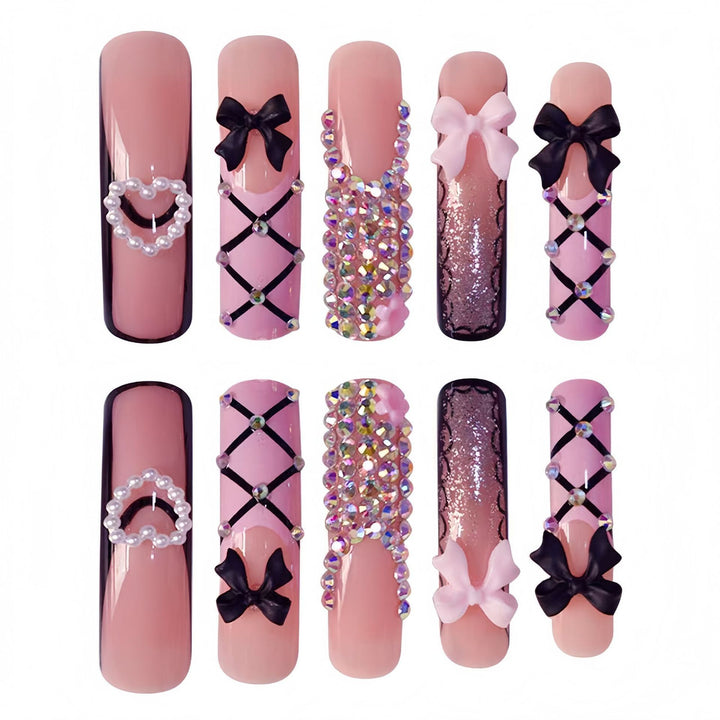 Glamorous Statement Nail Art Extensions Kalsten