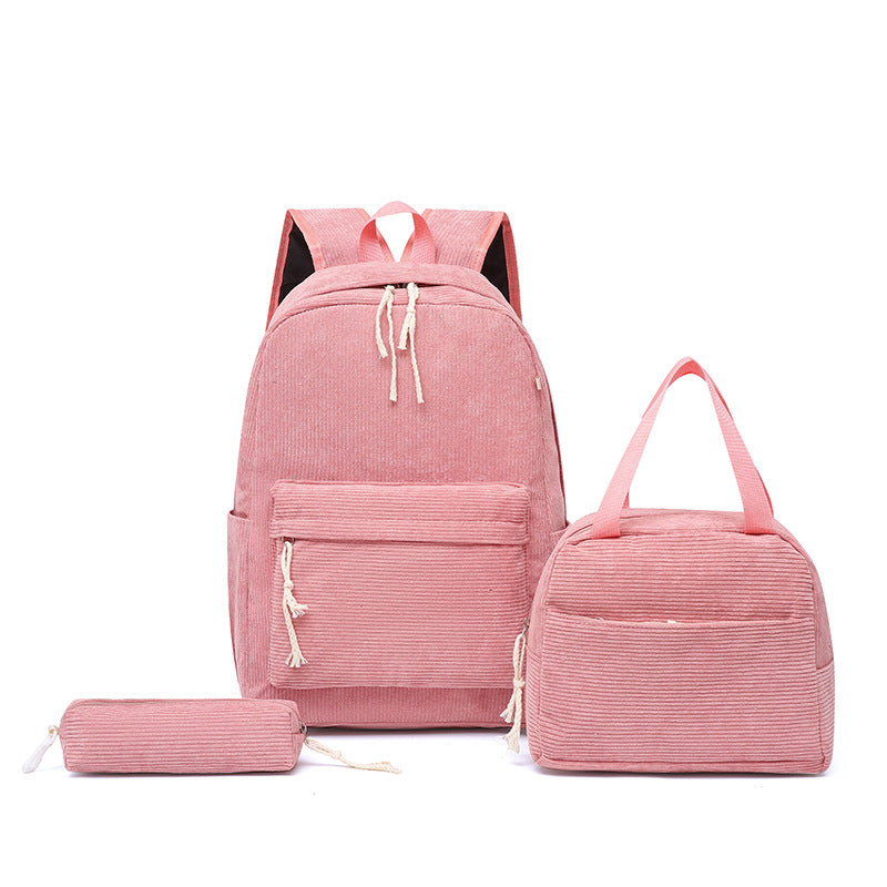 Backpack set with Playful Strawberry Pattern Kalsten