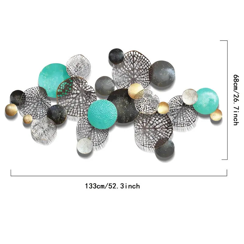 3D Geometric Metal Wall Art Sculpture Kalsten