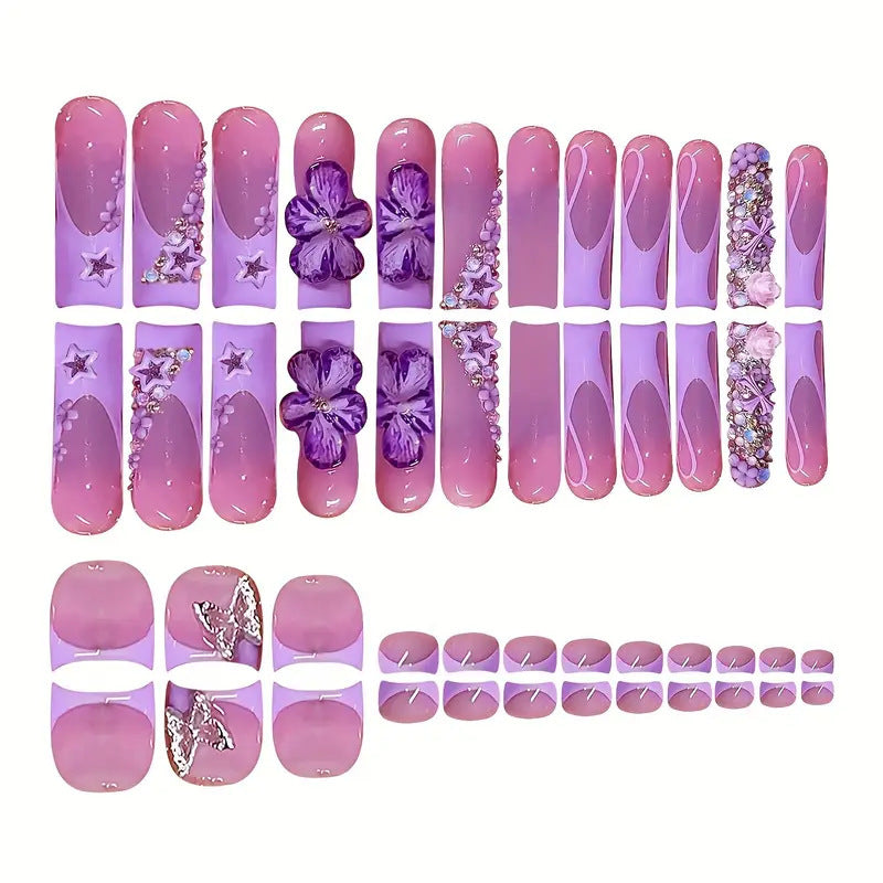Premium Floral Nail Art Set Kalsten