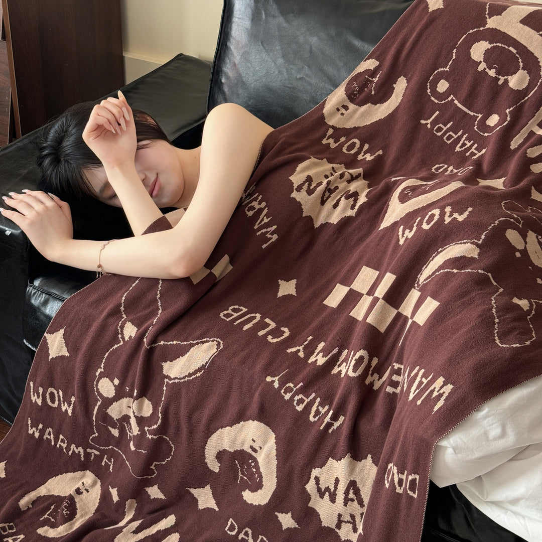 Women's Floral Cozy Throw Blanket