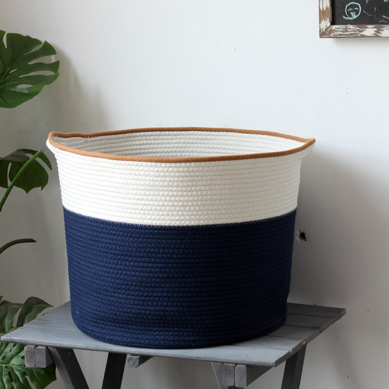 Handcrafted storage basket in modern design Kalsten