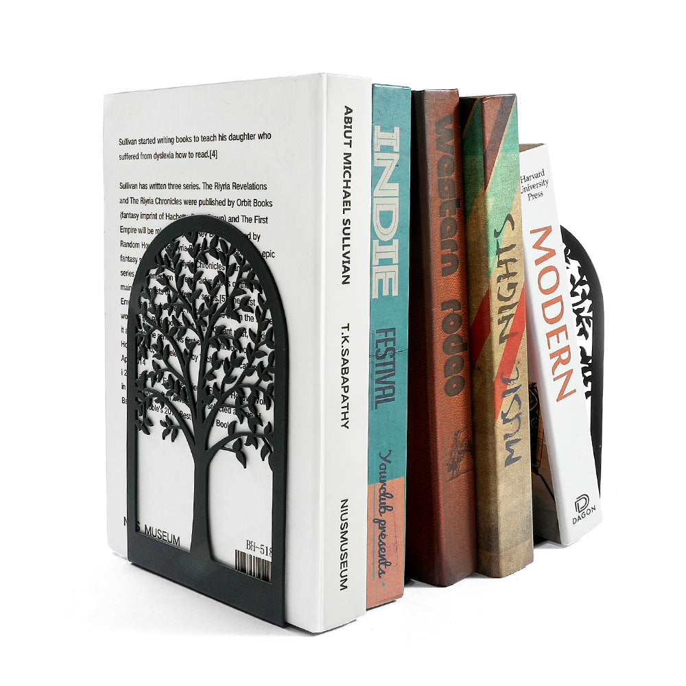 Decorative Tree-Shaped Bookends