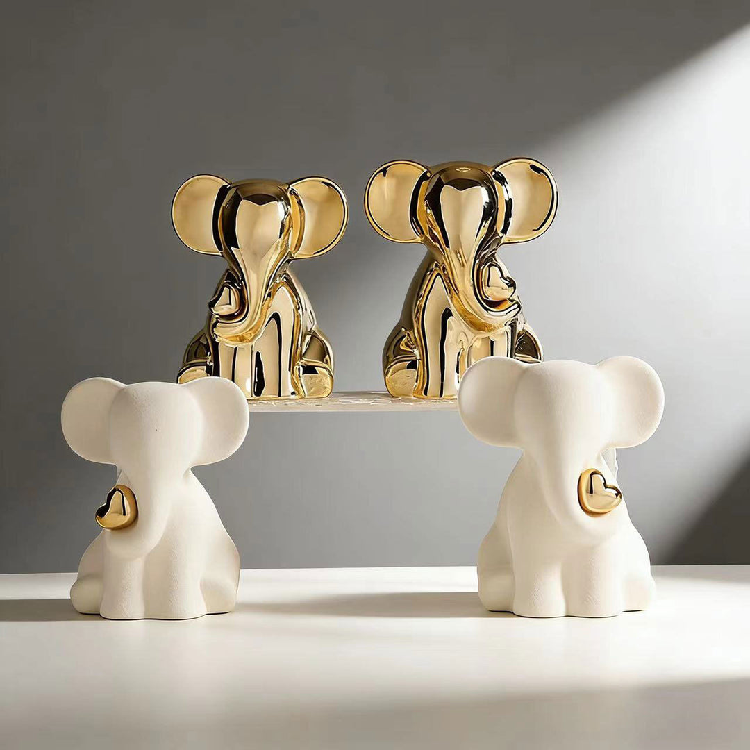 Decorative Elephant Figurine Kalsten