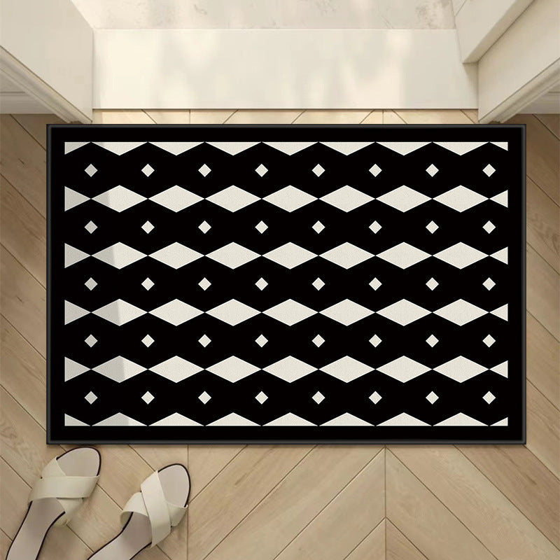Geometric Patterned Entrance Mat