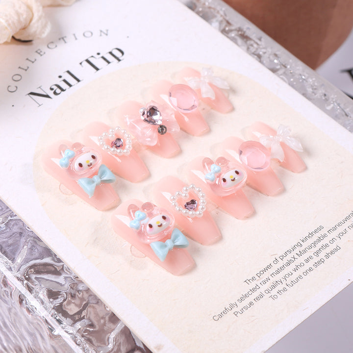 Decorative Themed Press-On Nail Set Kalsten