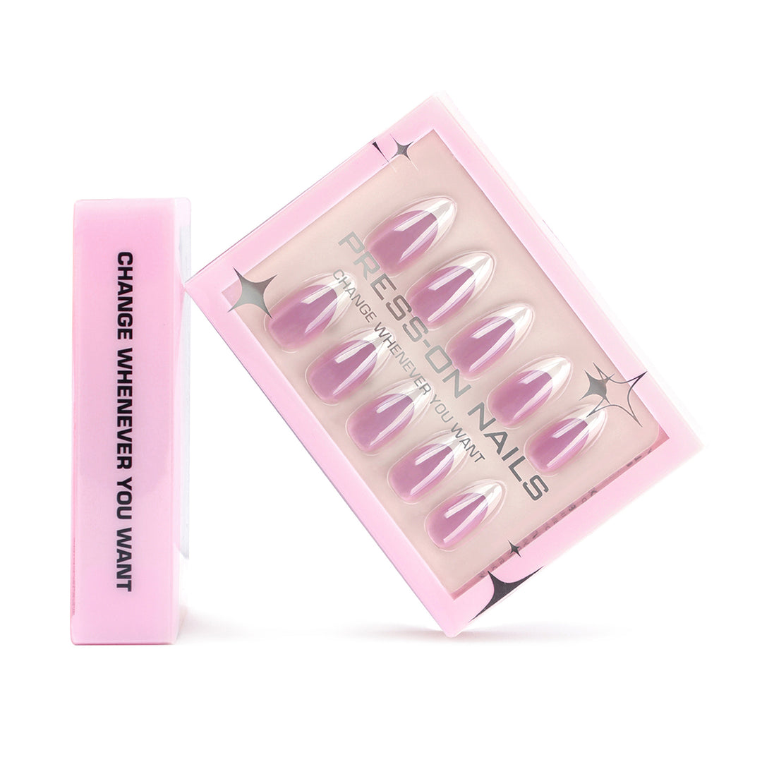Artificial press-on nails with modern ombre effect Kalsten