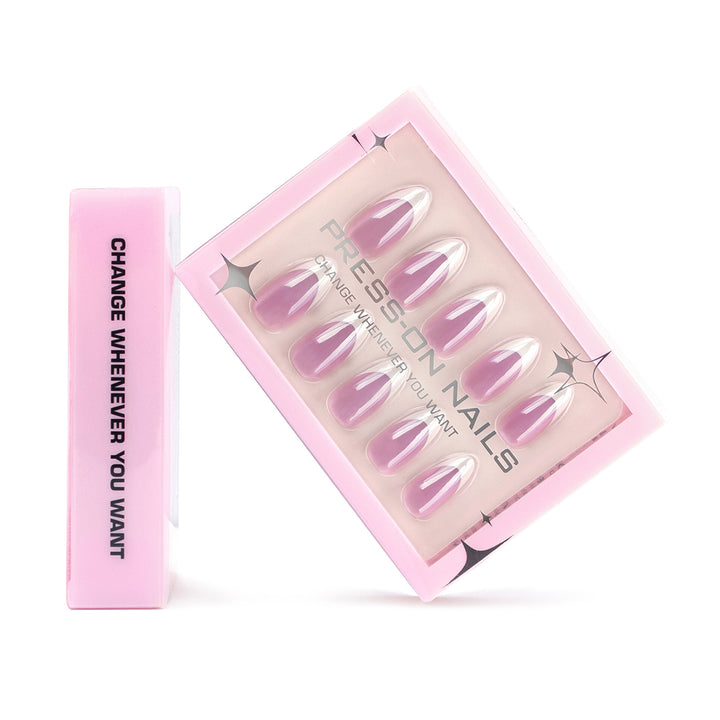 Artificial press-on nails with modern ombre effect Kalsten