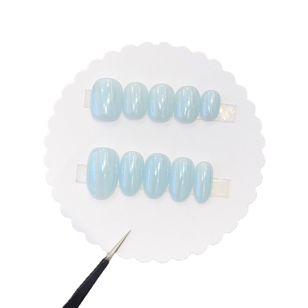 Artificial nails with high-gloss finish Kalsten