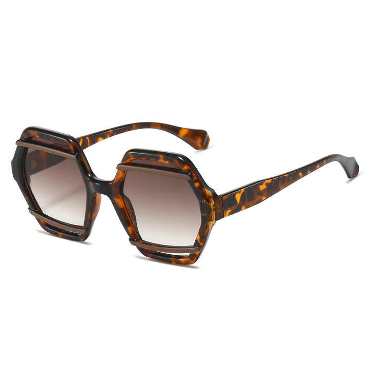 Oversized Geometric Sunglasses Kalsten