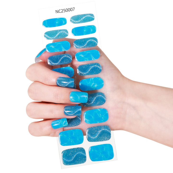Glitter Gel Nail Wraps