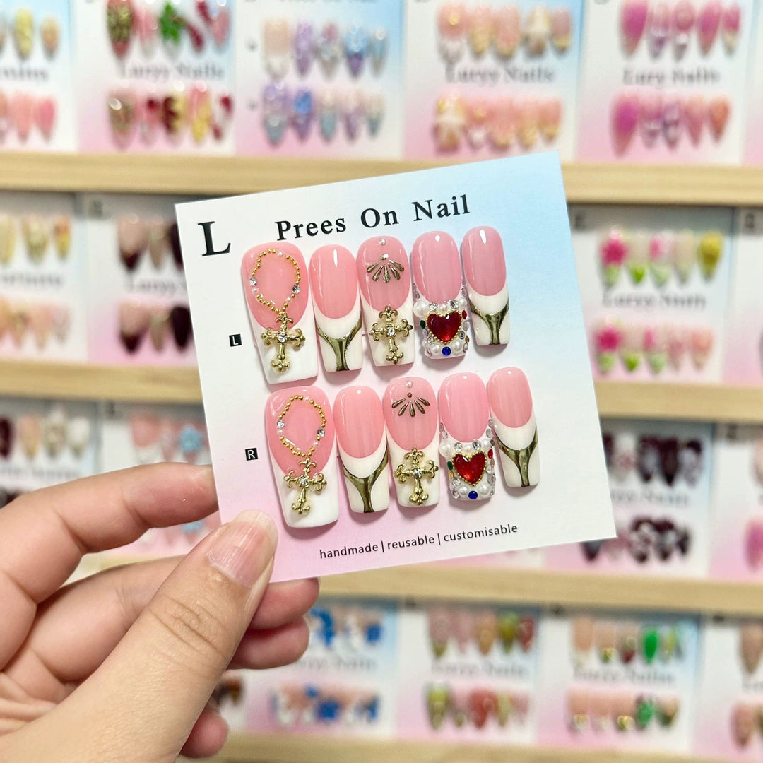 Custom Artisanal Press-On Nail Set