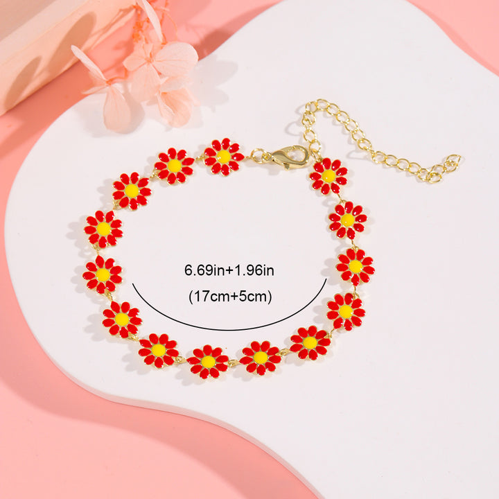 Floral Charm Bracelet Kalsten