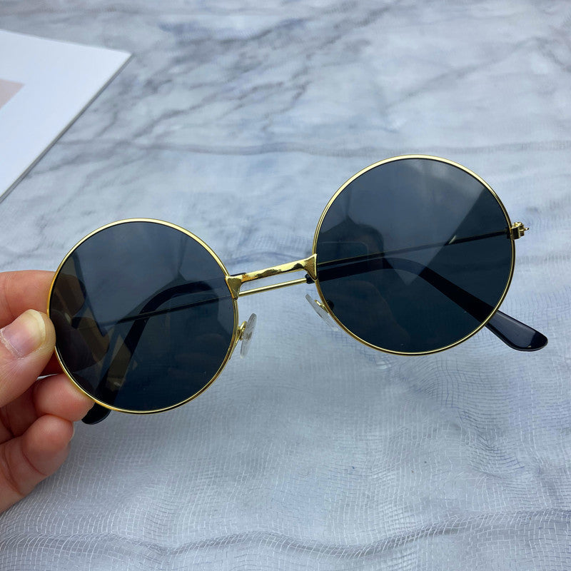Vintage Inspired Round Frame Sunglasses Kalsten
