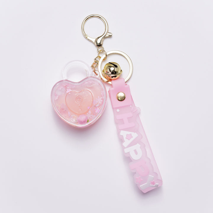 Ladies Creative Keychain with Heart Motif Kalsten