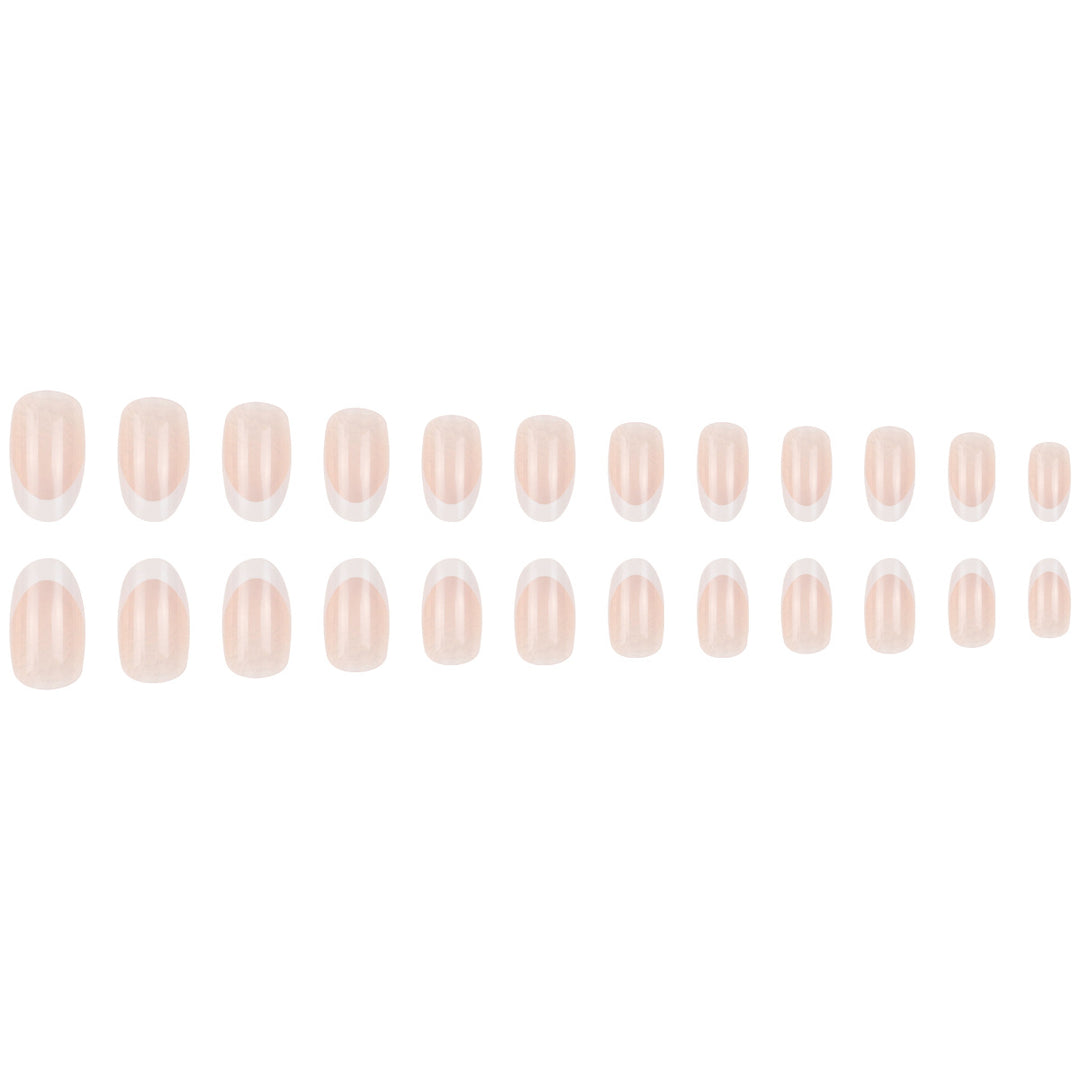 French Tip Press-On Nails Kalsten