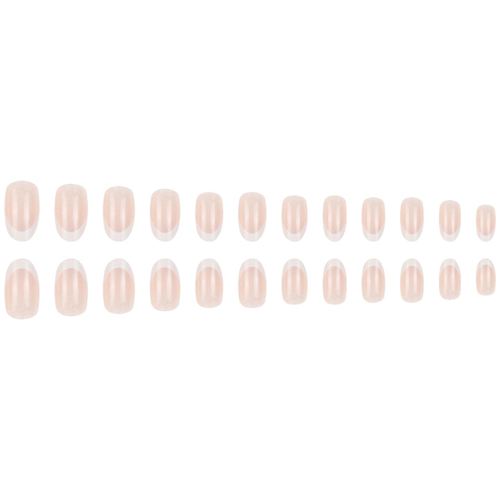 French Tip Press-On Nails Kalsten