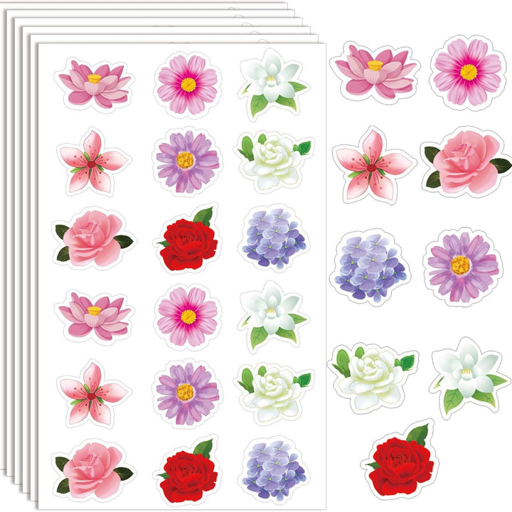 Floral-Themed Sticker Set Kalsten