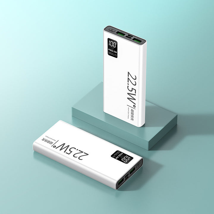 Portable Multi-Slot Power Bank with Digital Charging Status Indicator Kalsten