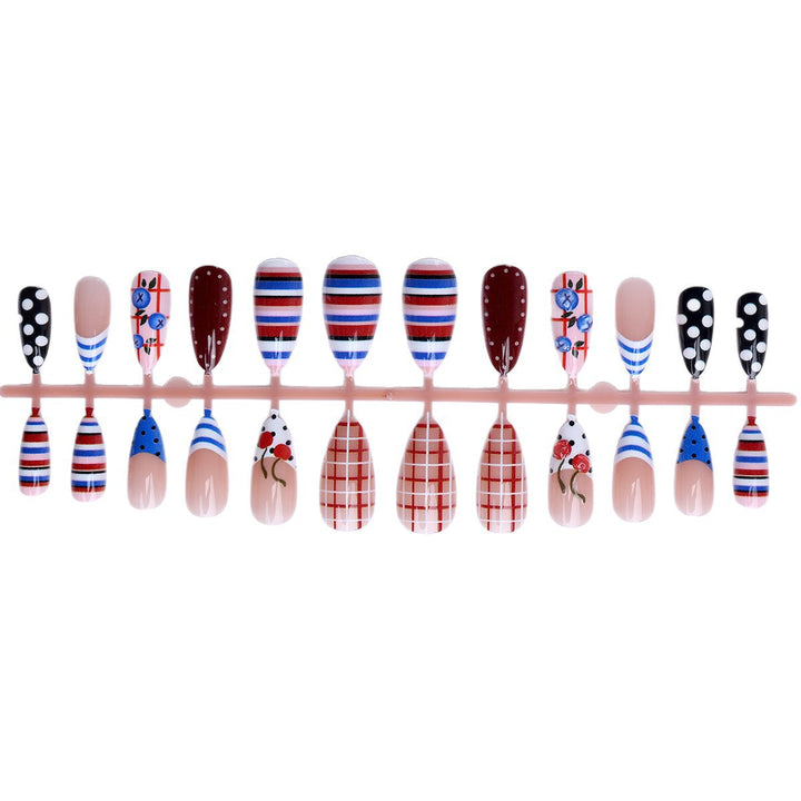 Artistic Themed Press-On Nail Collection Kalsten