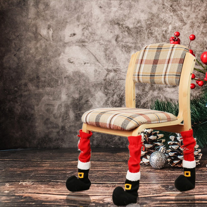 Decorative Christmas furniture legs
