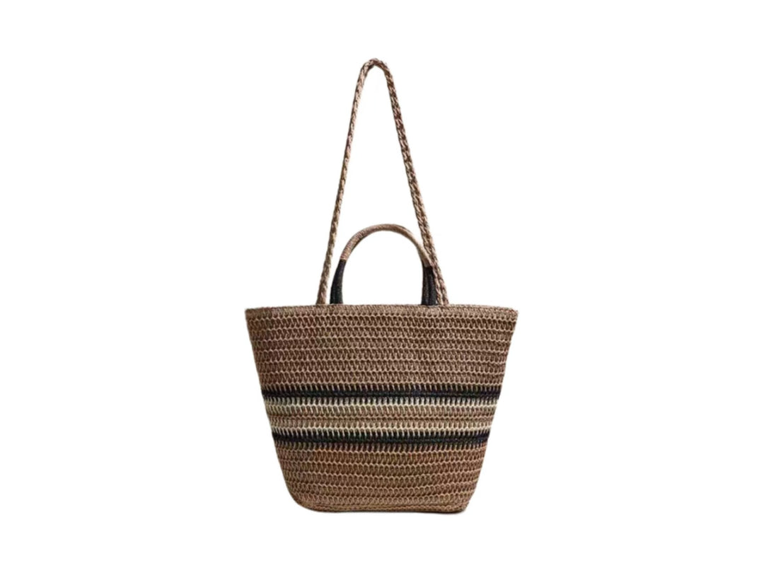 Handmade basket bag with modern patterns Kalsten