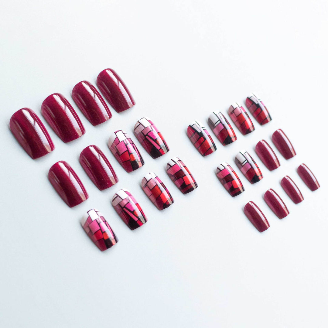 Artistic Mosaic Nail Art Set