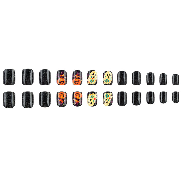 Halloween-Themed Press-On Nail Art Kalsten 1787542717