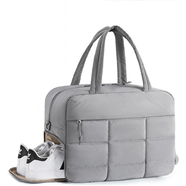 Multi-Functional Quilted Gym Duffel Bag Kalsten