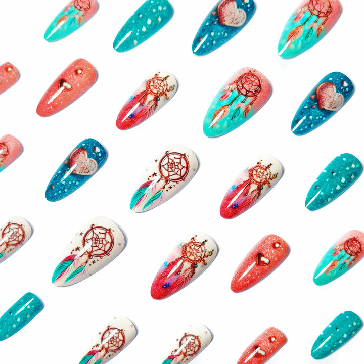 Artistic Dreamcatcher Nail Art Kalsten