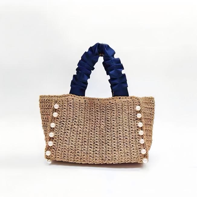 Bucket bag with ruffled handle Kalsten