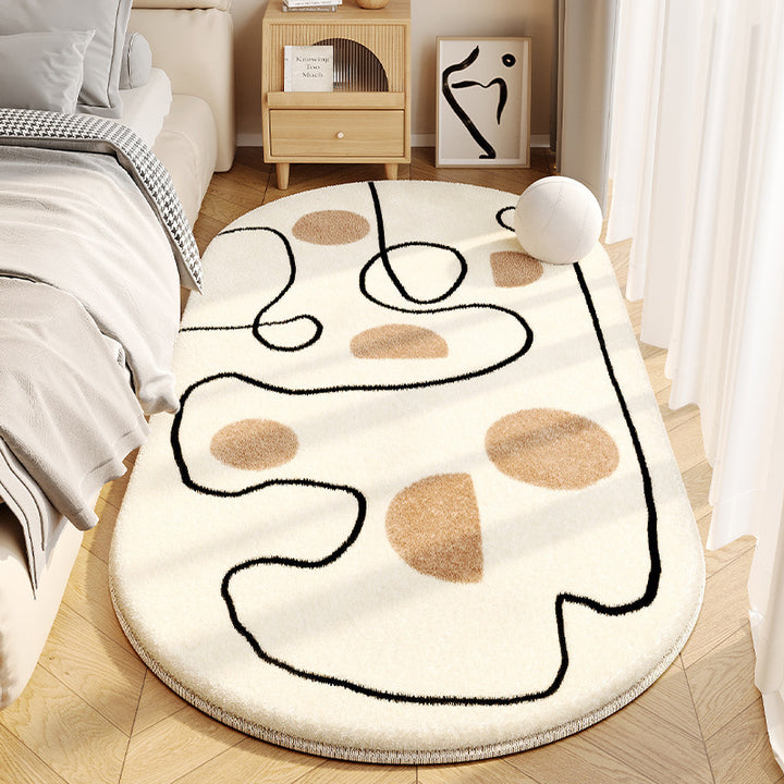 Cozy Footprint Shaped Area Rug