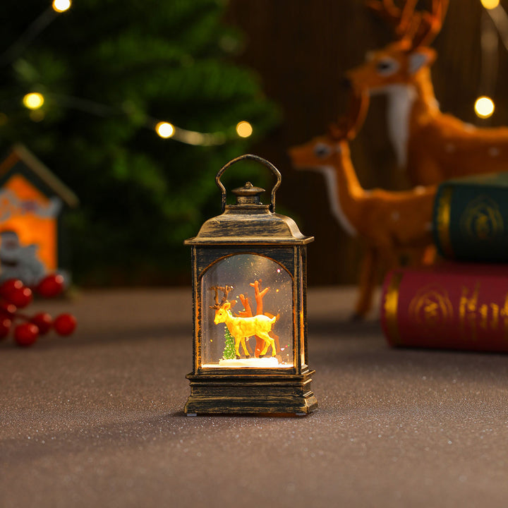 Decorative Light-Up Christmas Telephone Box Kalsten