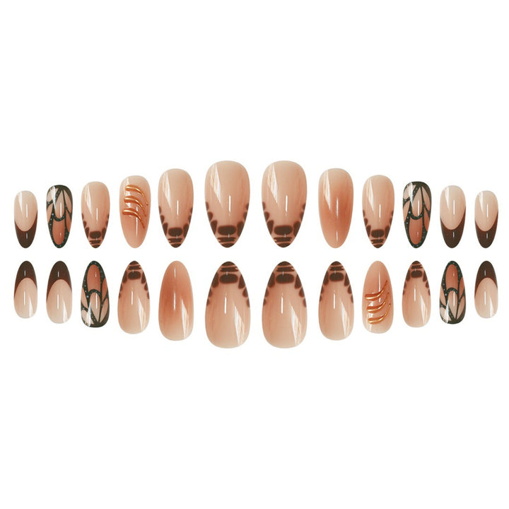Chic Decorative Press-On Nail Art Kalsten