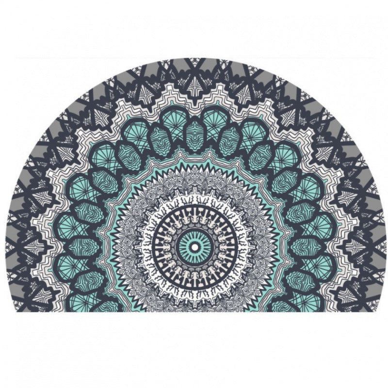 Decorative Round Door Mat