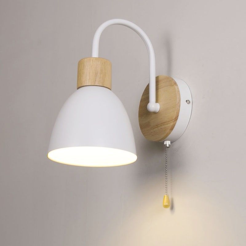 Modern Wooden Wall Sconce