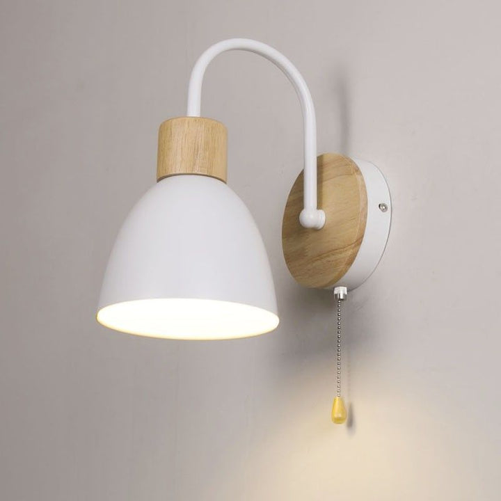 Modern Wooden Wall Sconce