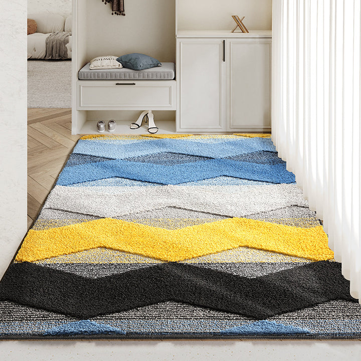 Geometric Pattern Area Rug Kalsten