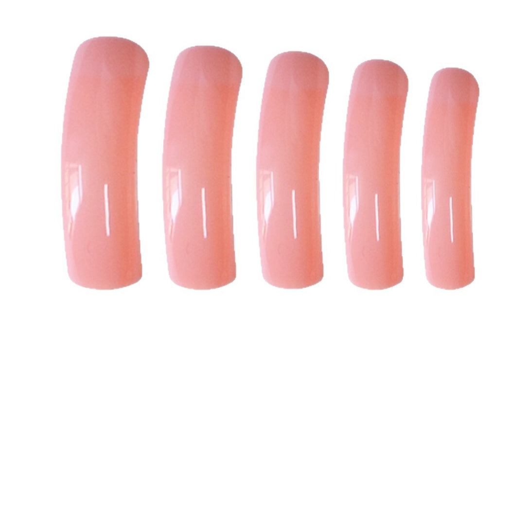 Long Glossy Press-On Nails Kalsten