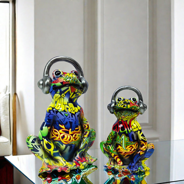 Musical Frog Sculpture Kalsten