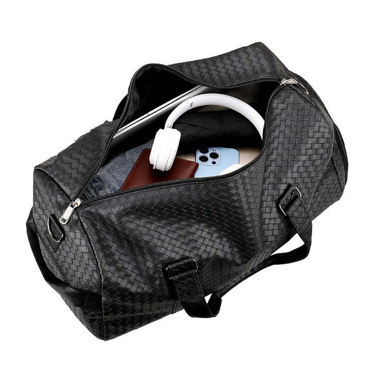 Textured Travel Duffel Bag Kalsten